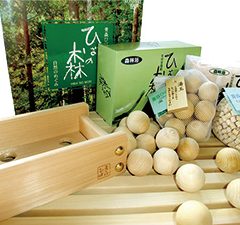 【Natural Aomori Hiba (Japanese Cypress) Products】