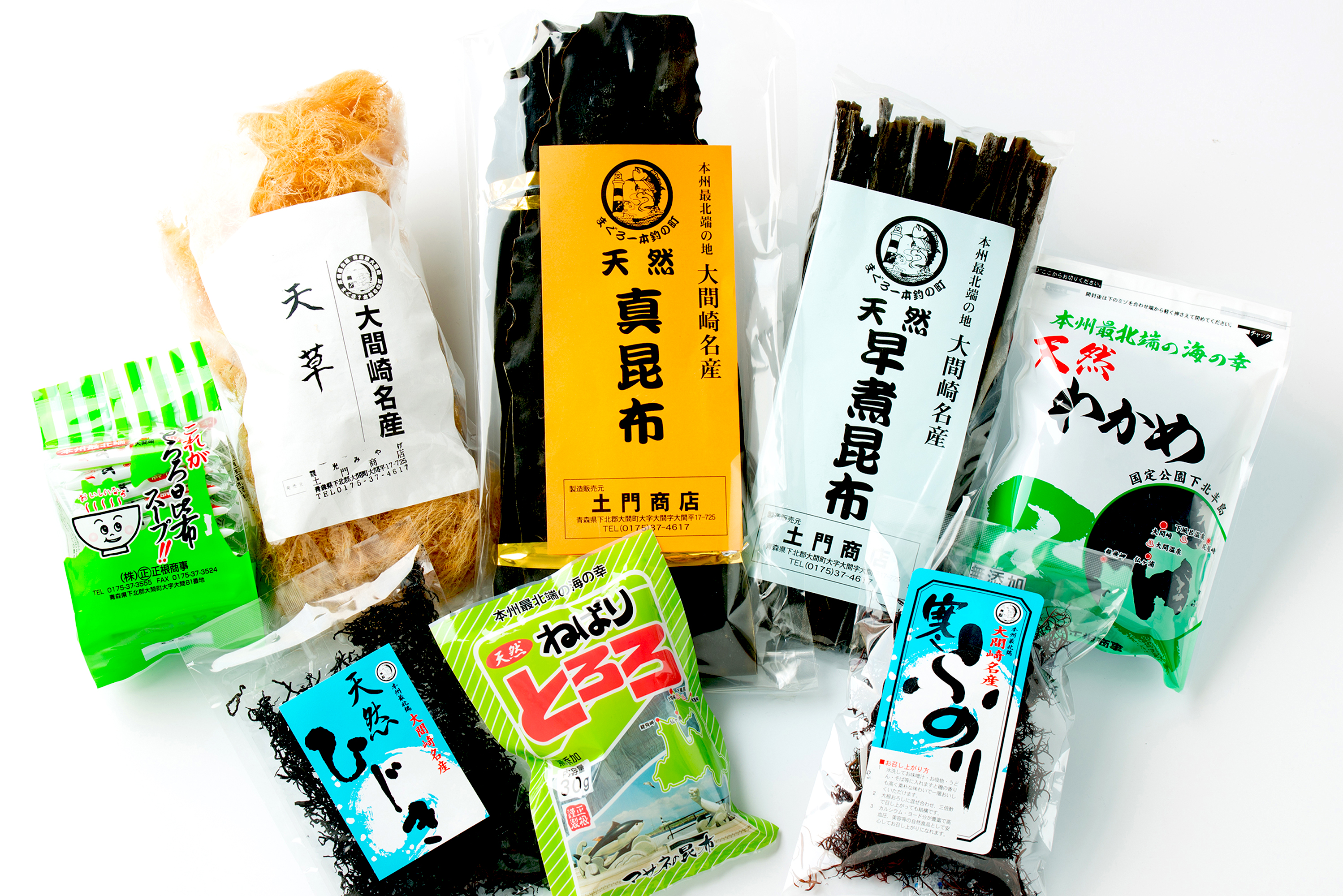 Kelp and Seaweed Products】