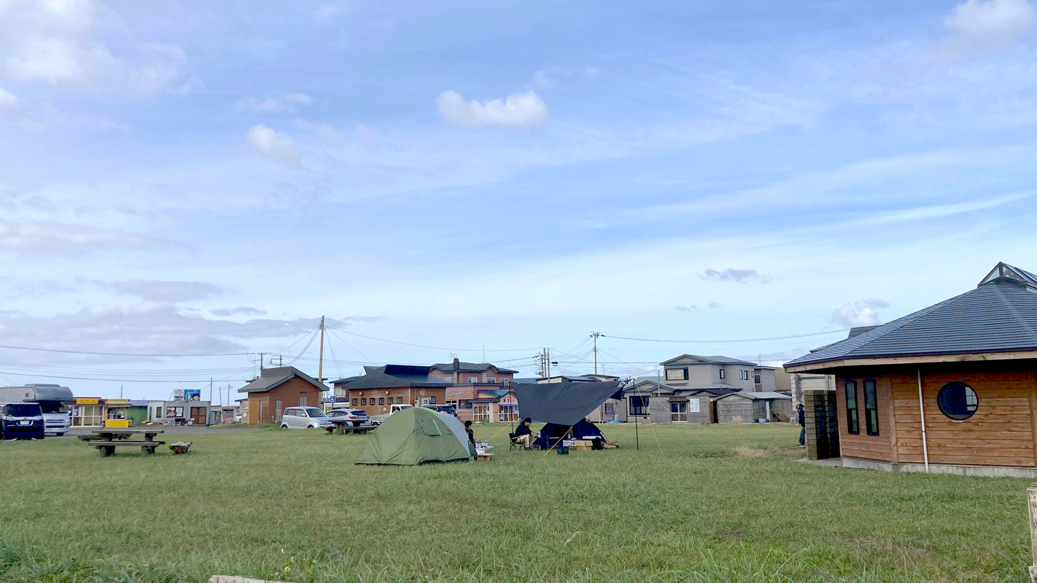 Oma Camp while enjoying the stunning views of the northernmost point of Honshu!